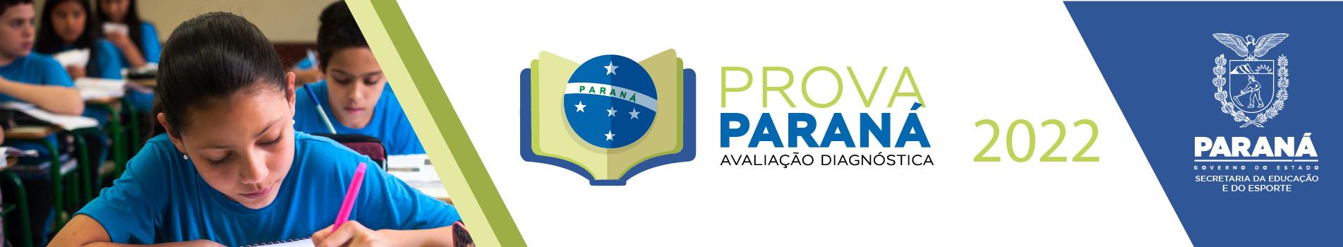 Banner Prova Paraná 2022
